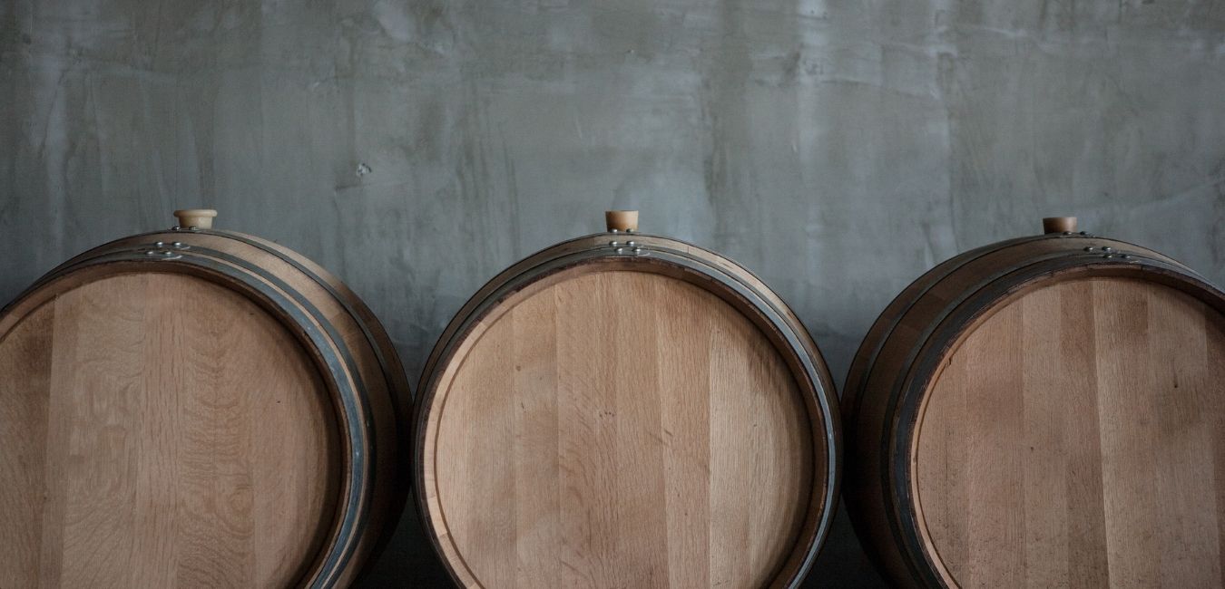 Barricas de vino